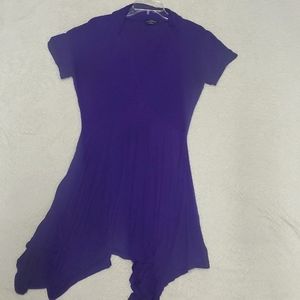 Flowy Purple Tunic Dress XXL